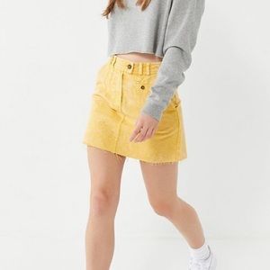 BDG Acid Wash Denim Skirt